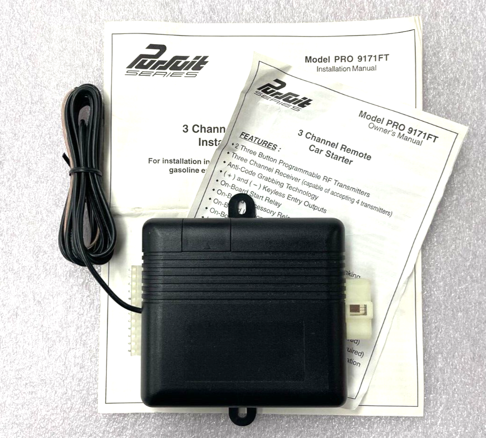 Pursuit PRO-9171FT Security Remote Start System Replacement Module ELVAR6B