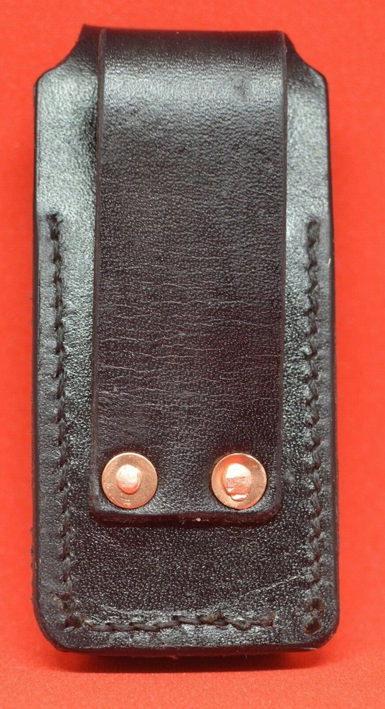 Custom Real Leather Black Case/Sheath for the Leatherman Wave/Wave+/Charge/Other