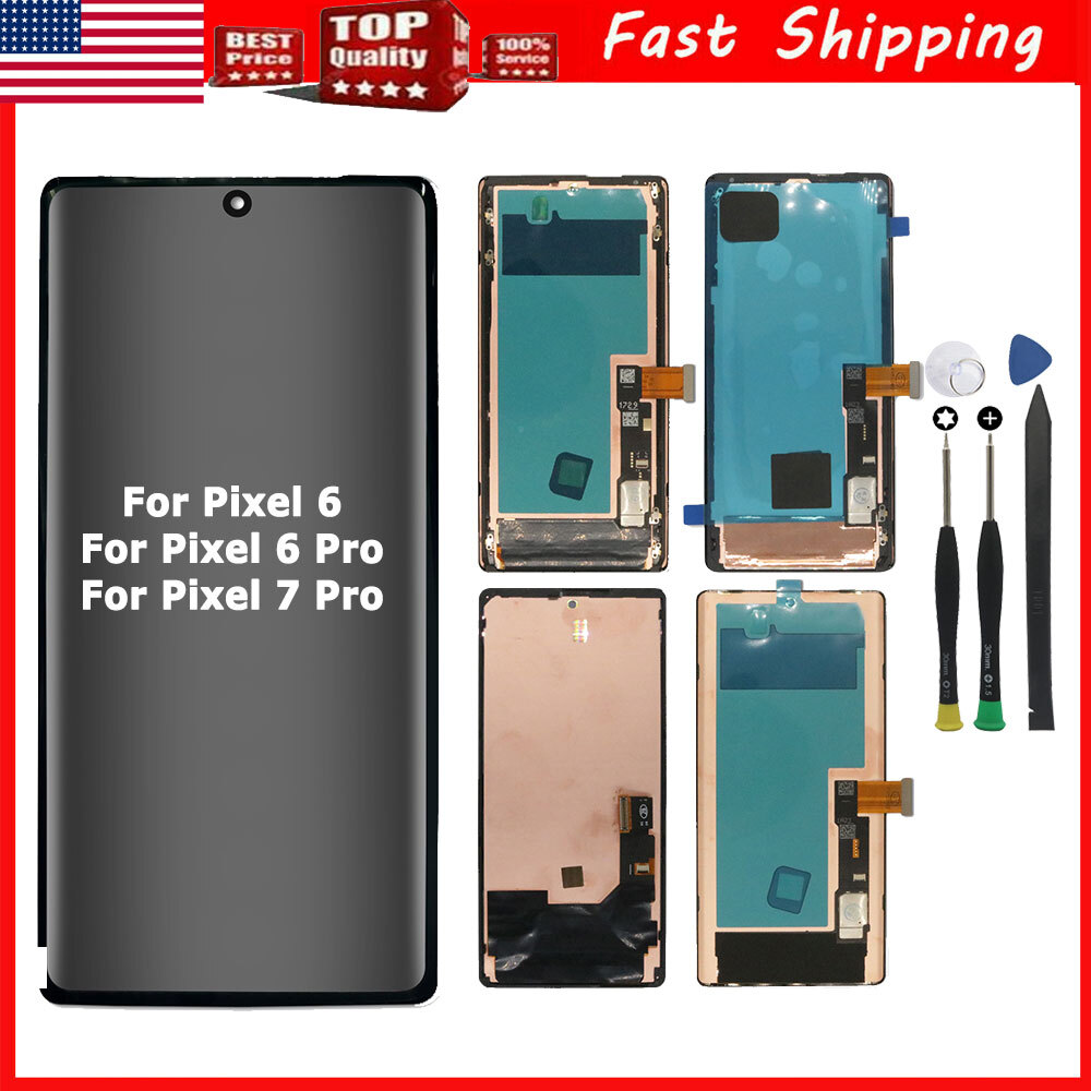 New For Google Pixel 7 Pro Pixel 6 Pixel 6 Pro OLED Screen LCD Display Digitizer