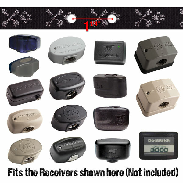 Lupine Pet Fence Collar with Pet Fence Holes for Invisible Fence MicroLite