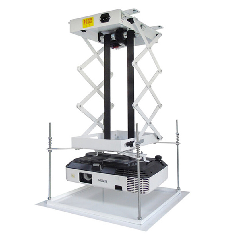 Motorized Scissor Projector Lift Projector Bracket 70CM Ceiling Projector Lift