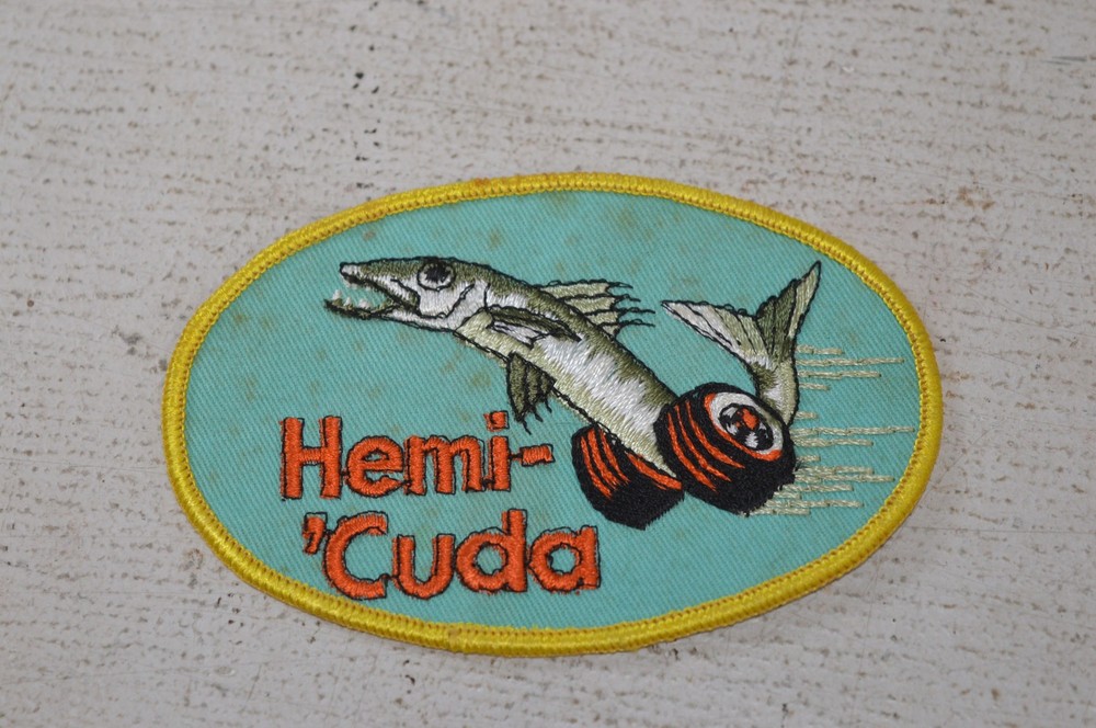 Vintage Hemi-'Cuda Patch