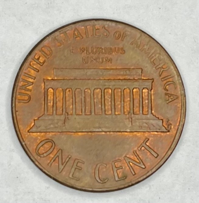 1973 D Lincoln Memorial Penny Cent