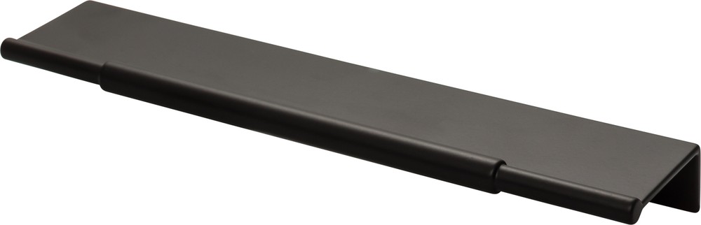 Top Knobs TK973BLK Crestview Tab Pull 8" (c-c) Flat Black