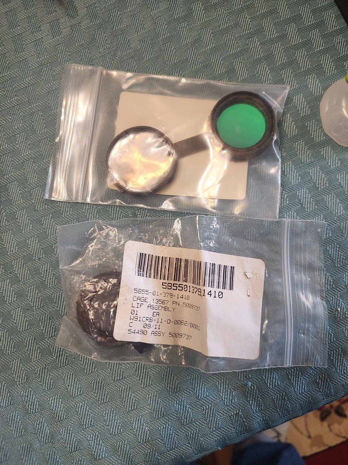 AN/PVS-14 NVG LIGHT INTERFERENCE FILTER LIF P/N 5009737 NSN 5855-01-379-1410 1A