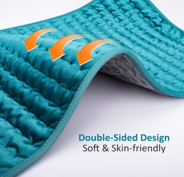 BESIGILA Electric Heating pad for Back/Shoulder/Neck/Leg/Cramps & Arthritis Pain