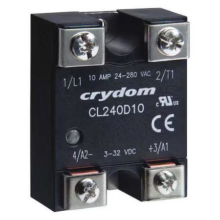 Crydom Cl240a05r Solid State Relay, 1 Phase, Screw Clamp, Panel, Triac