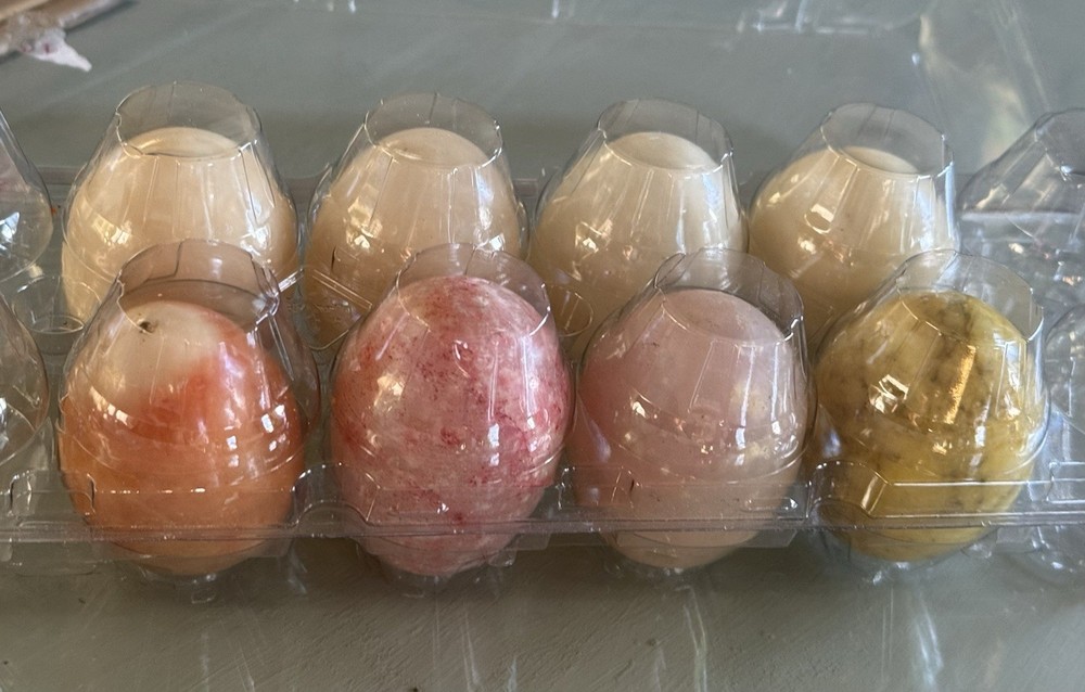 Vintage Italian marble egg