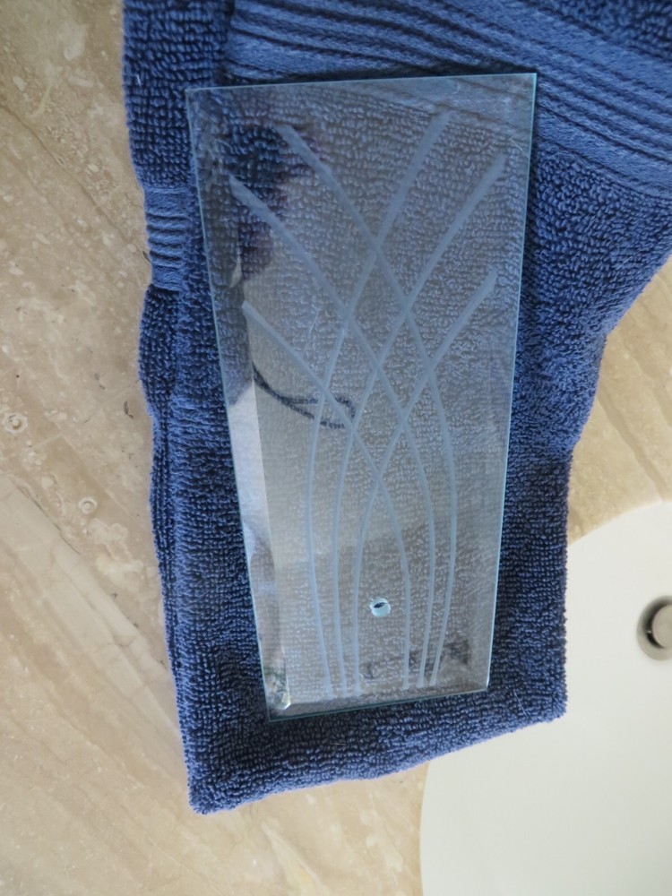 Beveled with Design Glass Panel *