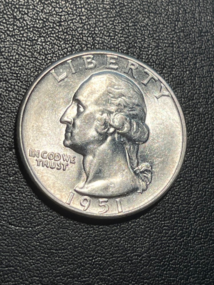 1951 Washington Quarter Choice BU+ - Sharp Strike Great Luster #2