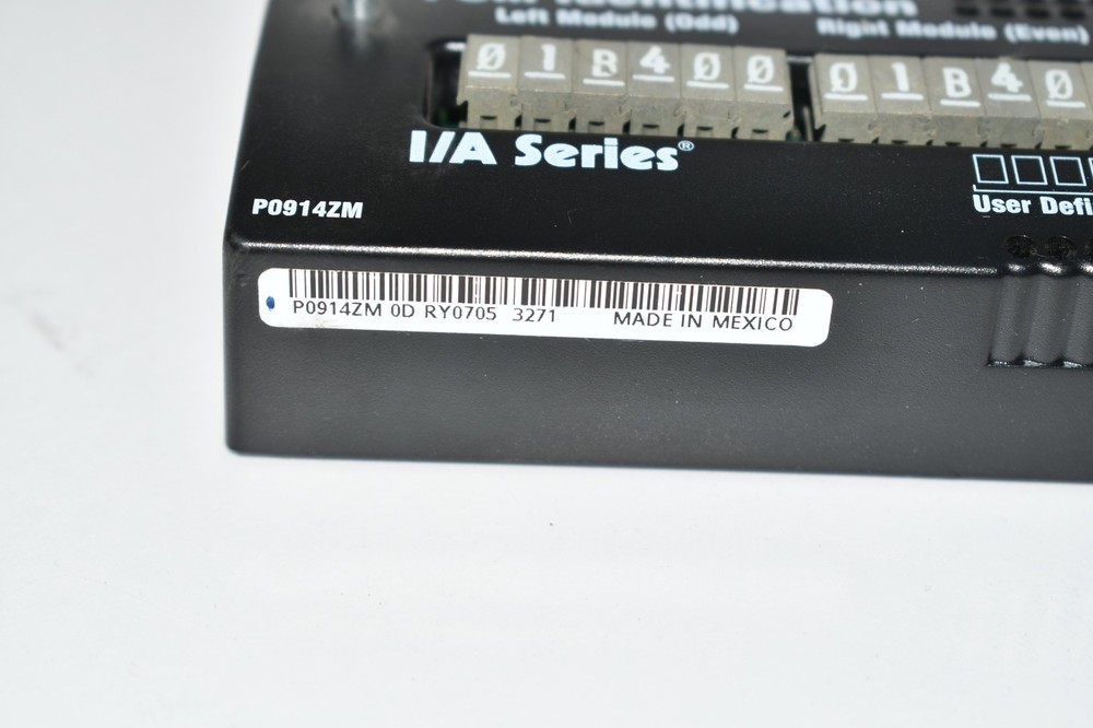 FOXBORO P0914ZM IDENTIFICATION MODULE FCMID RIGHT/LEFT MODULE