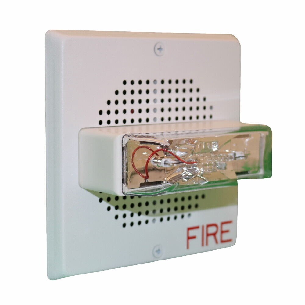 Cooper Wheelock SA-S70-24MCW-FW White Speaker Strobe