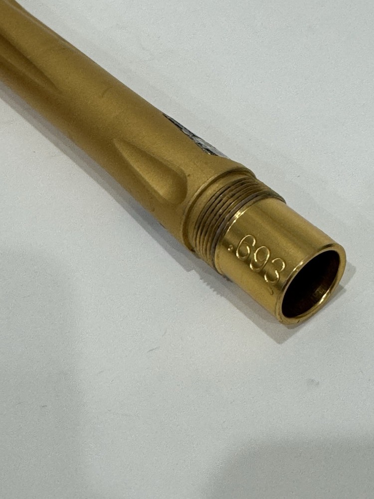 Planet Eclipse .693 Two Piece Barrel Autococker Threads Black / Gold Etek Ego