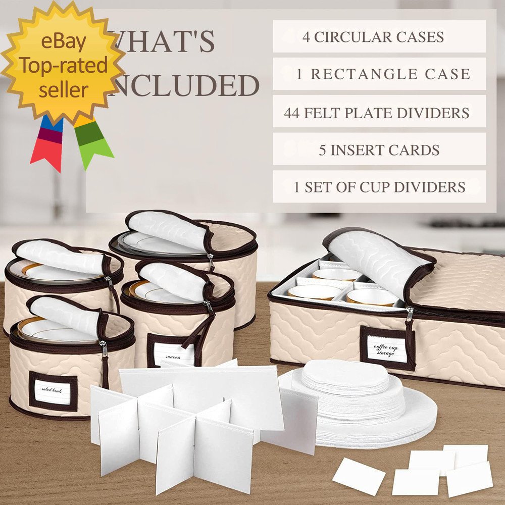 China Storage Containers 5-Piece Set Moving Boxes for Dinnerware Glasses