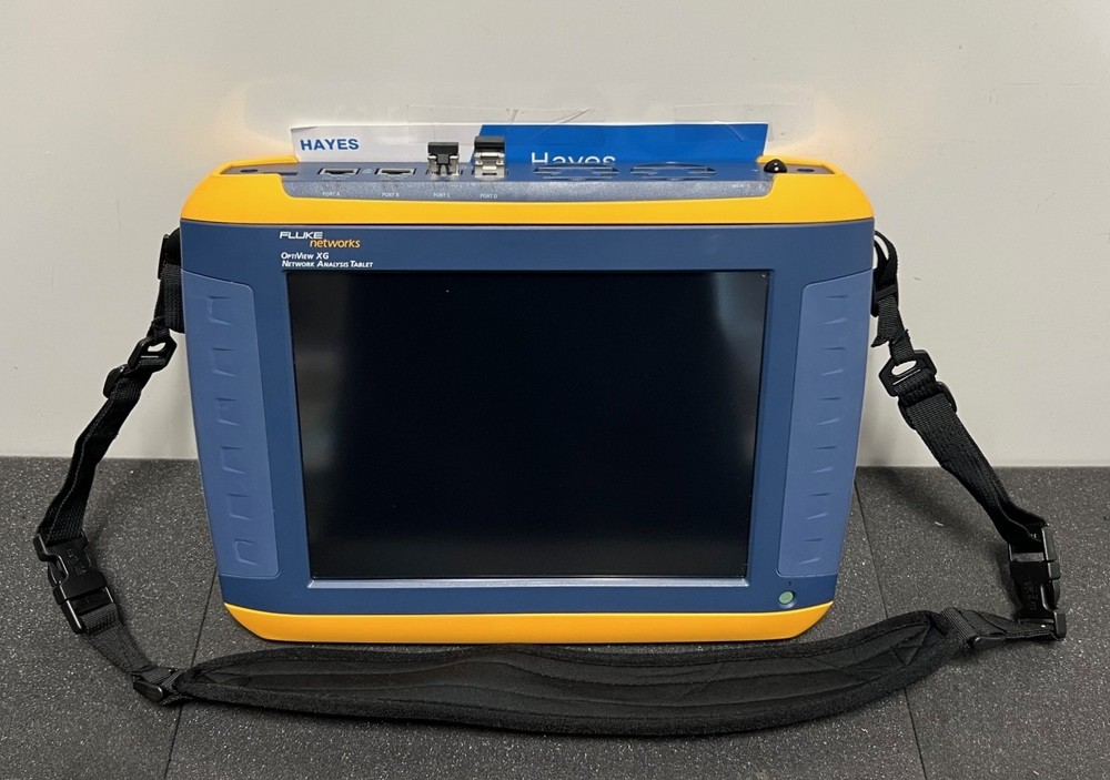 FLUKE NETWORKS OPVXG-10G OPTIVIEW XG NETWORK ANALYZER TABLET, NICE KIT!!!