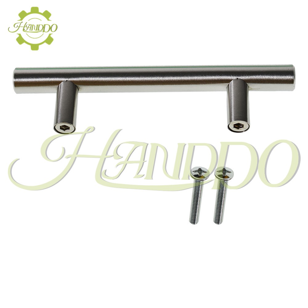 50pcs Cabinet Pulls Kitchen Drawer Pulls Brushed Nickel Stainless Steel