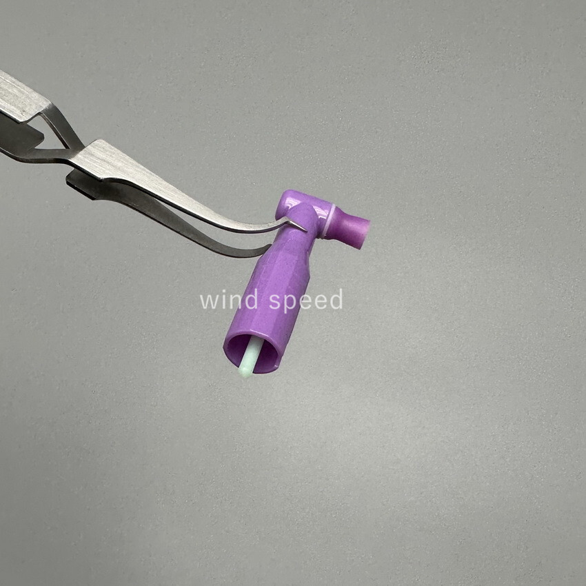 Dental disposable prophy angles Soft cup Latex Free 90° Polishing Cups Purple