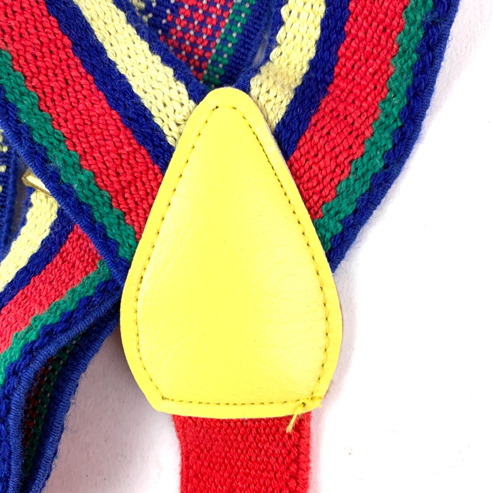 Vintage Striped Soccer Ball Boys Adjustable Suspenders