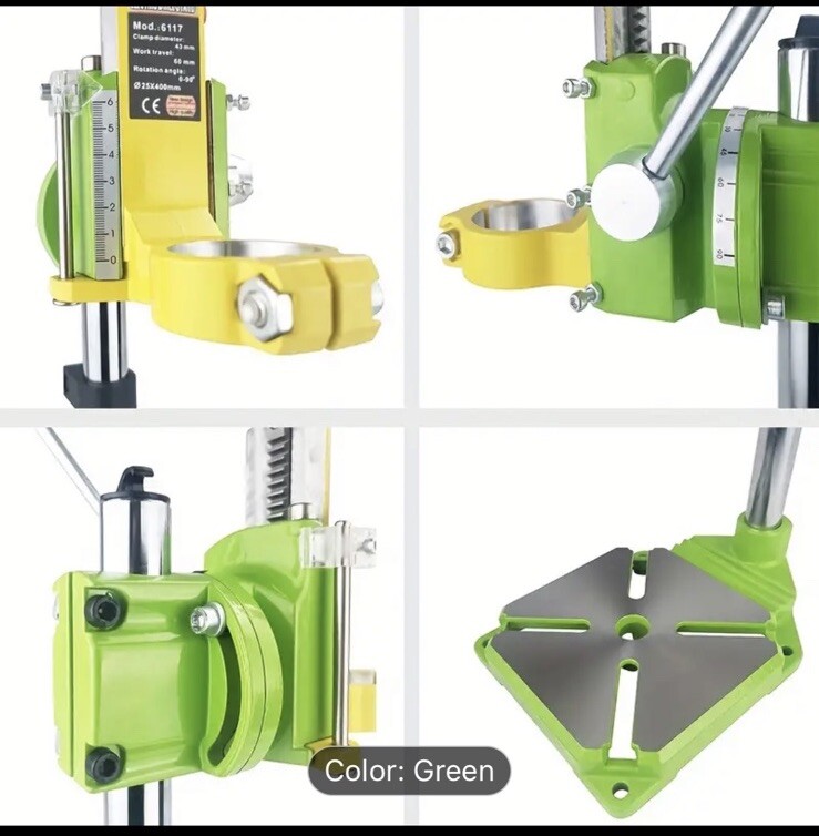 Drill Press Rotary Tool Workstation Stand,D.P. Stand Mini Electric Drill Bracket