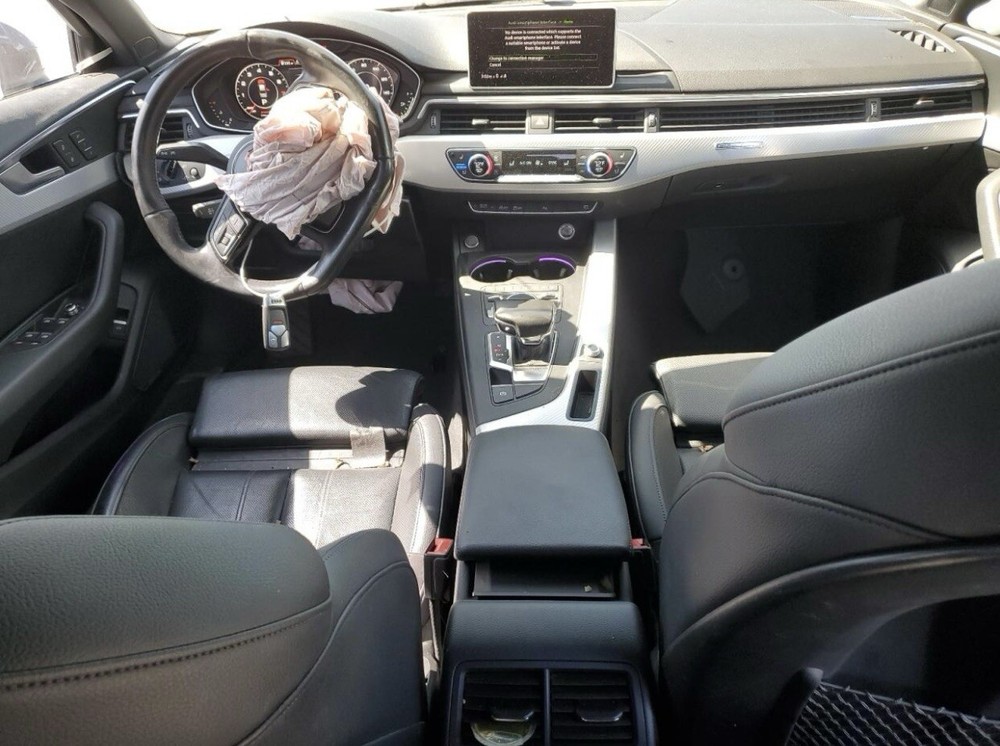 2017-2019 AUDI A4 RIGHT PASSENGER SIDE DASH LOWER KNEE MOUNT BRACKET PANEL