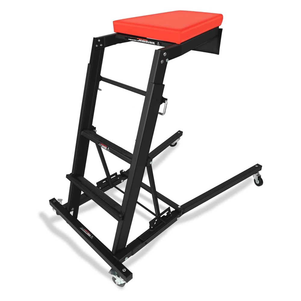45 to 66 in Adjustable Height Foldable Automotive Engine Topside Rolling Creeper
