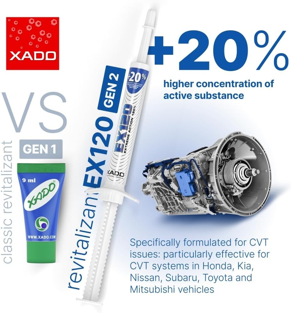 EX120 Automatic Transmission Treatment - Reduce Vibration