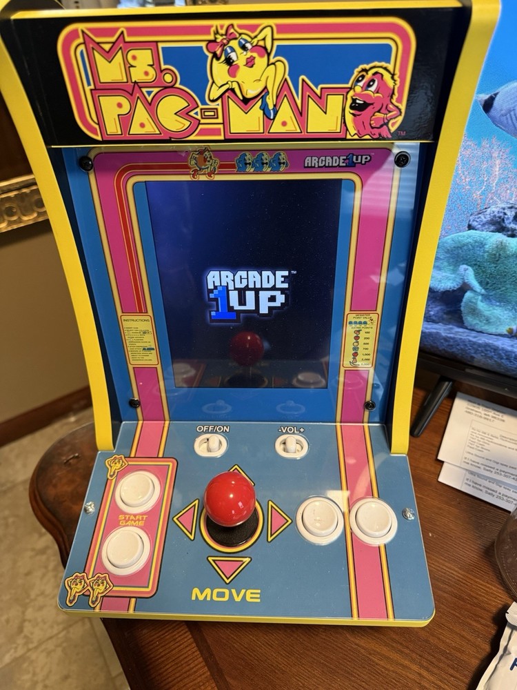 Arcade1Up Ms Pacman Countertop Arcade