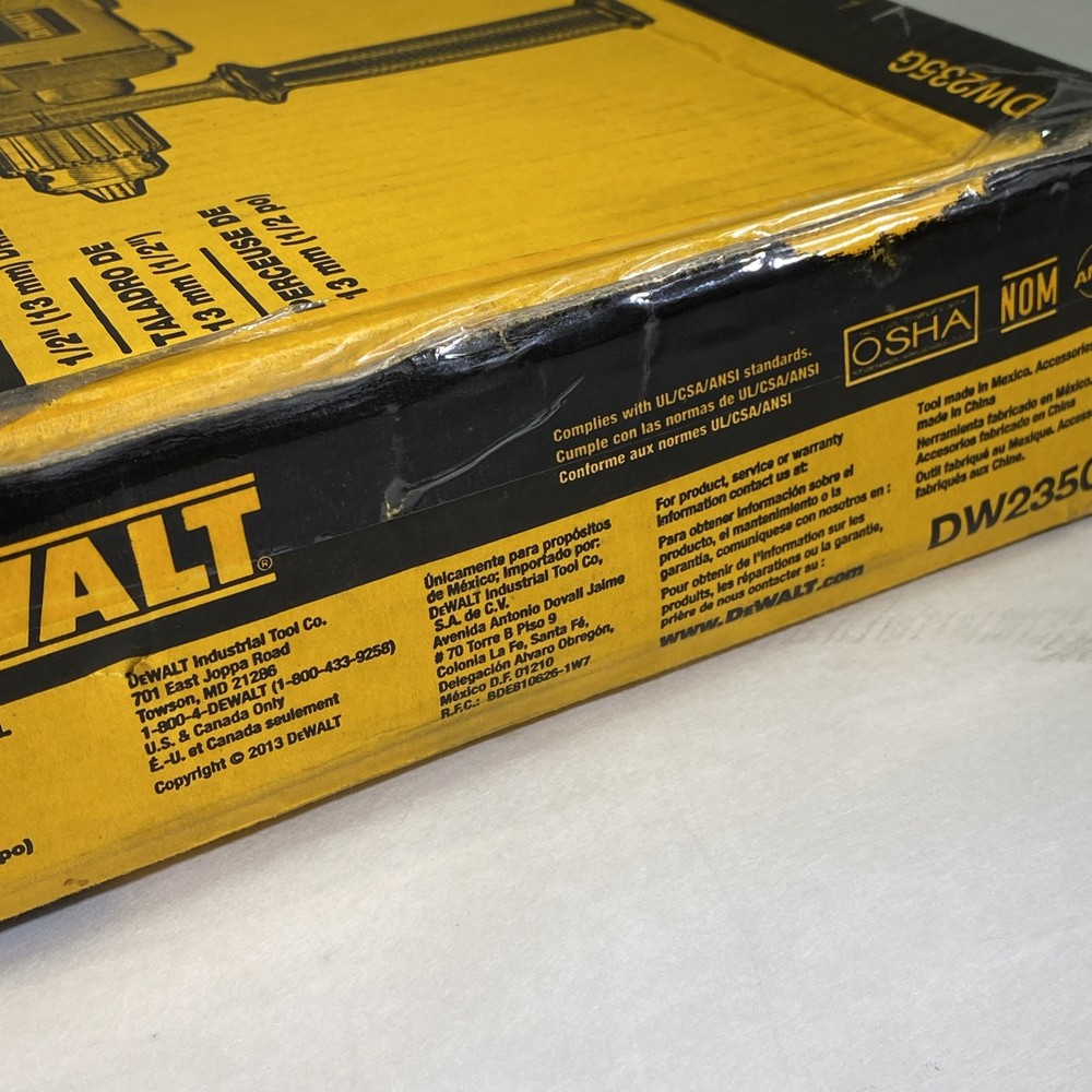 DEWALT DW235G 1/2" Variable Speed Corded Drill