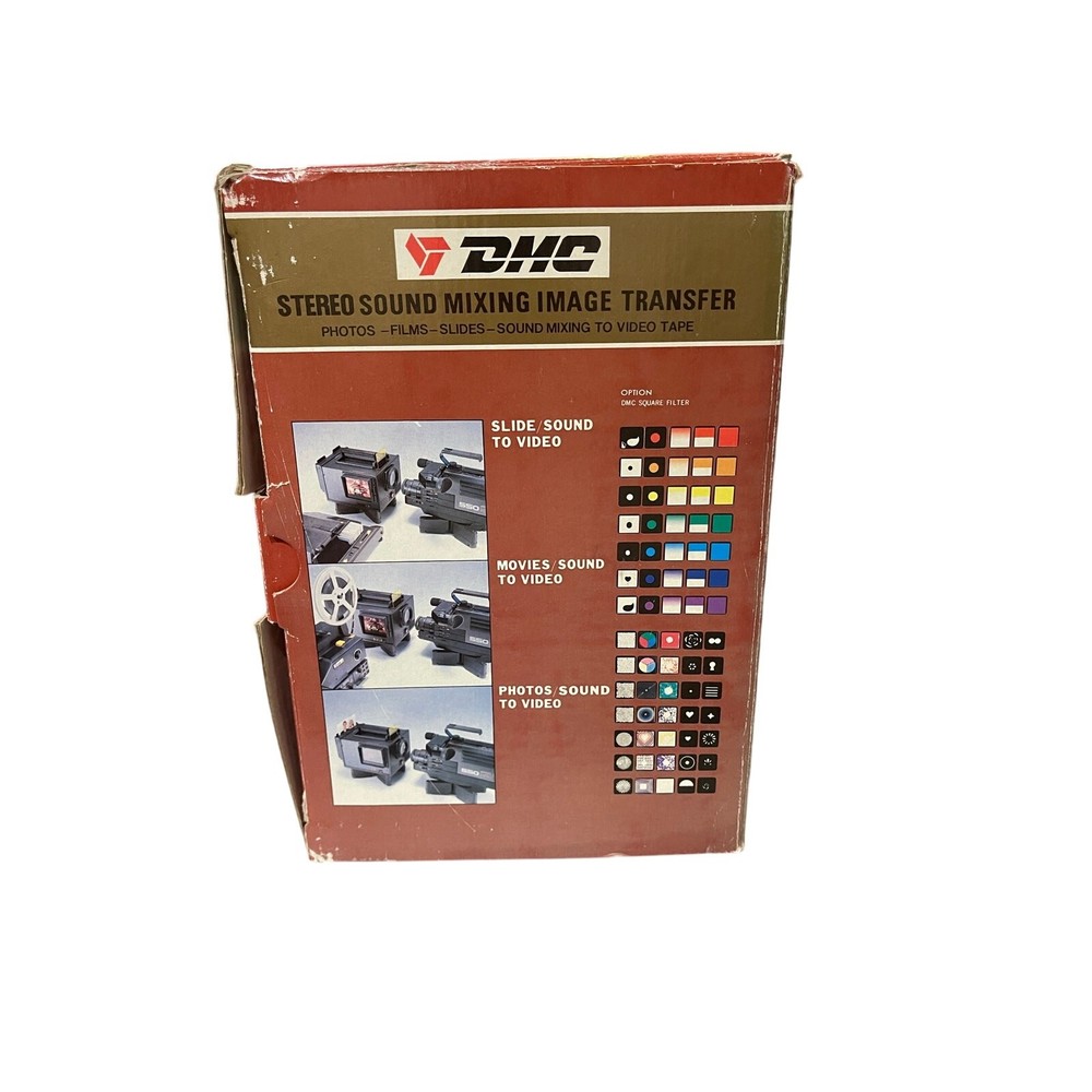 DMC Image Transfer with sound mixing system Original Box Guide Included UNTESTED