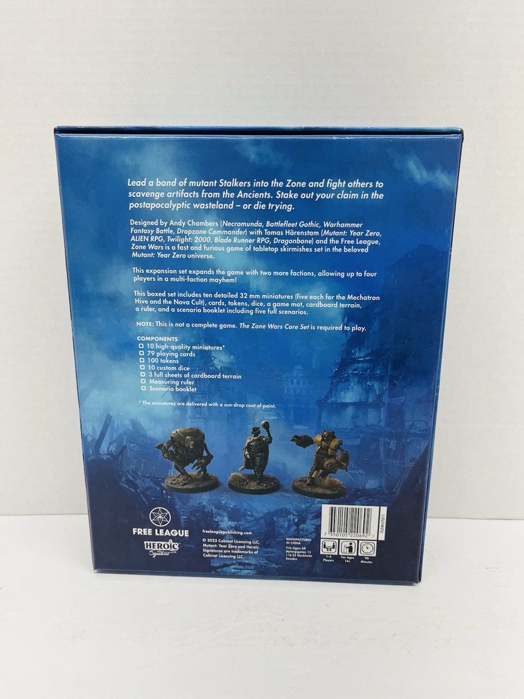 Mutant Year Zero: Zone Wars Robots And Psionics - secondhand