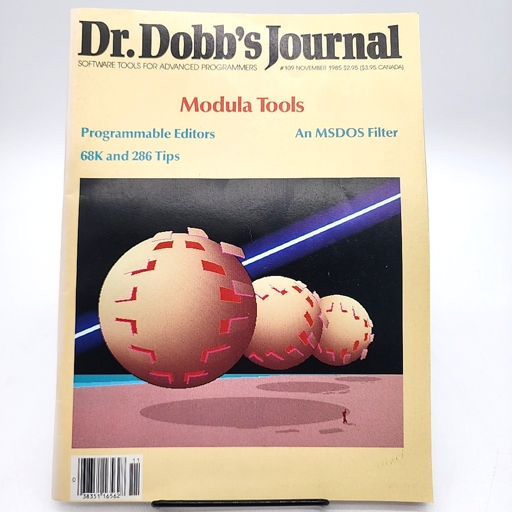 Dr. Dobbs Journal #109 November 1985 Modula Tools Software Tools magazine