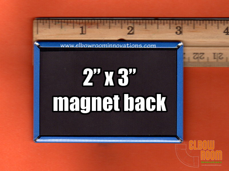 Gumby vintage package art 2x3" fridge/locker magnet Lakeside