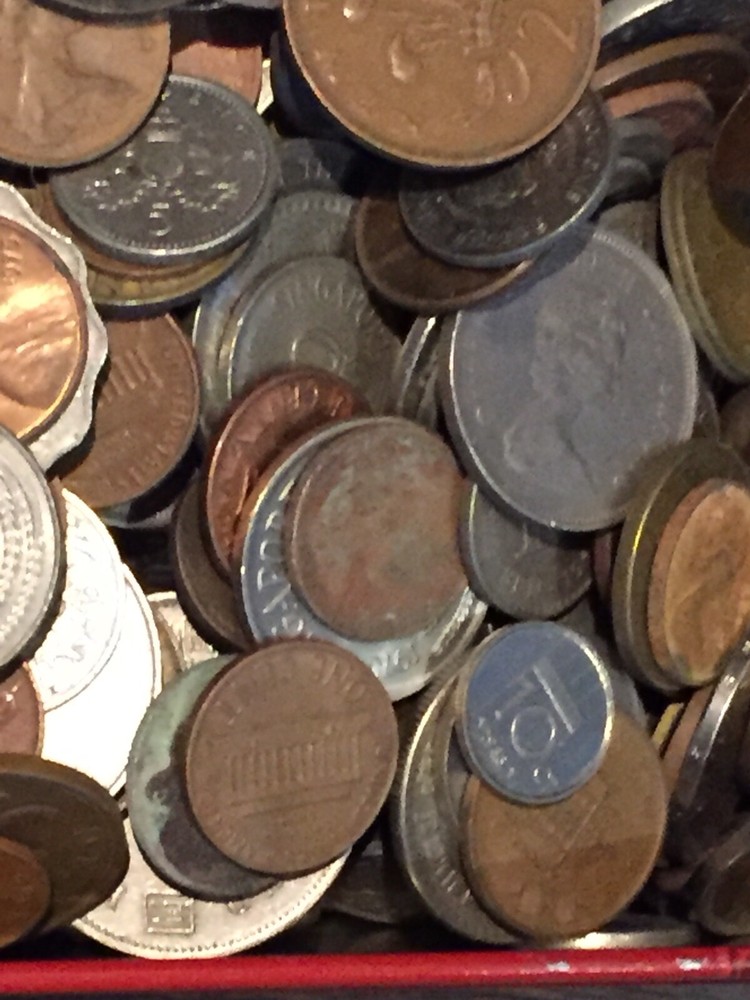 1 kg Kilo World Coins Mix BULK