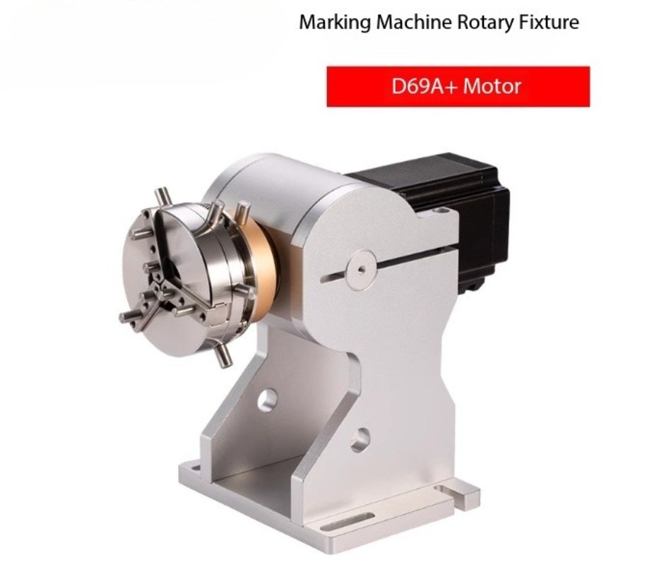 Laser Marking Machine Rotary Workbench Chuck Engraving Machine Fixture D69/D80