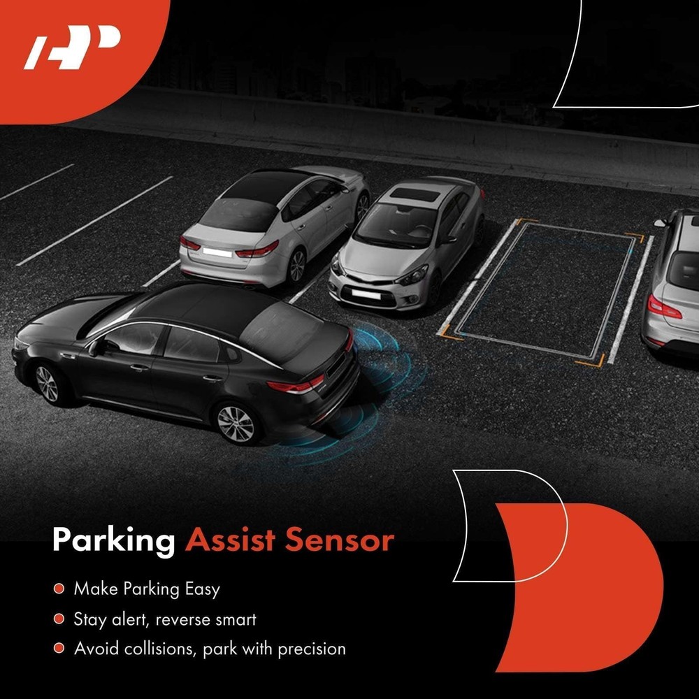 APremium 4PC Reverse Backup Parking Assist Sensor Compatible with Chevy, Cadi...
