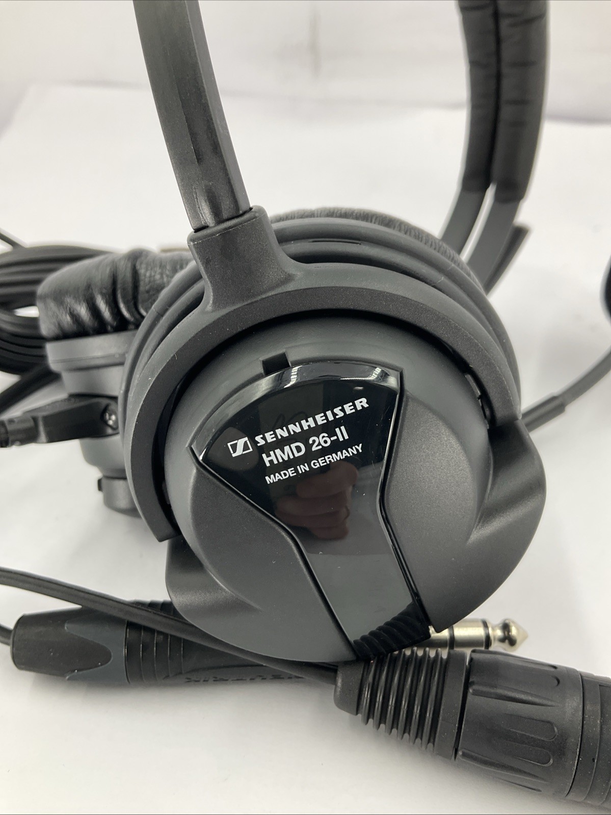 Sennheiser HMD 26-II-100 Broadcast Headsets Dual Hear, XLR & 1/4 Plug