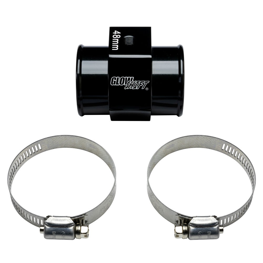 GlowShift 48mm (1-7/8") ID Water Coolant Temperature Sensor Hose Attachment