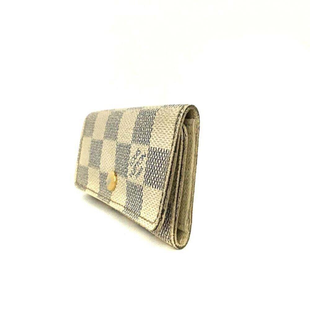 Louis Vuitton Damier Azur Multicles 4 Ring Key Case