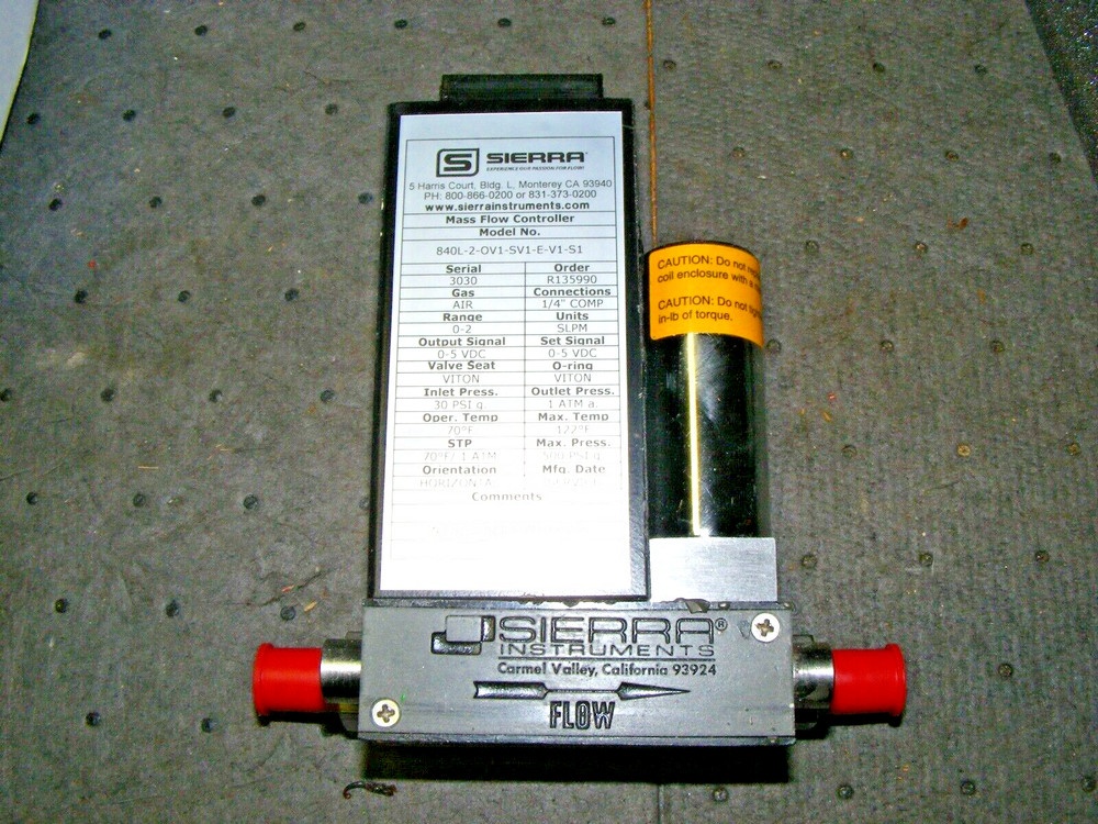 840L-2-OV1-SV1-E-V1-S1 Mass Flow Controller Sierra Instruments (c)