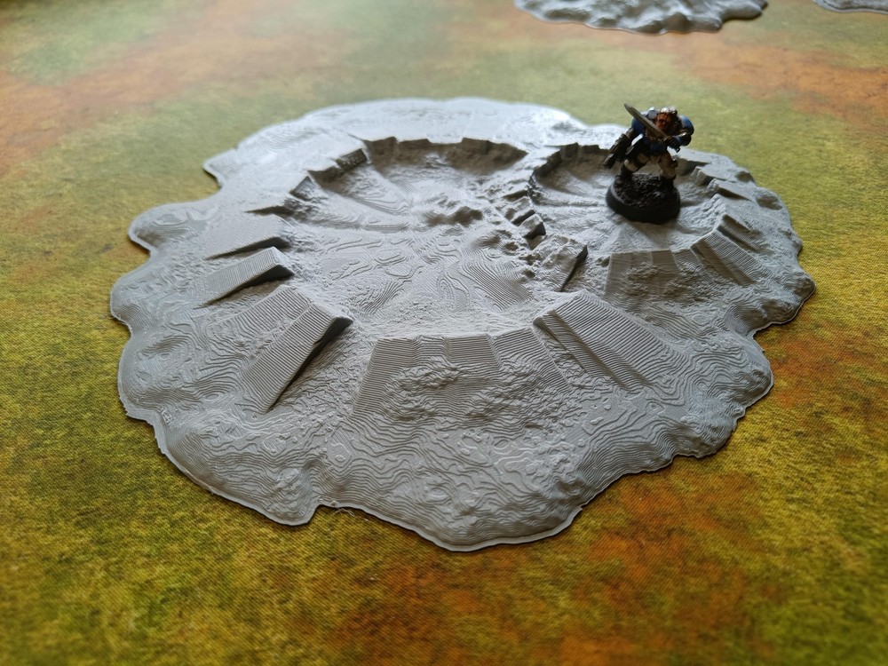 Battlefield Large Craters Fantasy / Sci-fi WW2