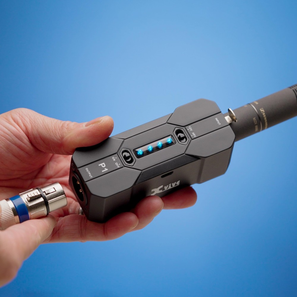 P1 Phantom Power Supply For Microphone Preampcondenser Microphonesshotgun Micwit