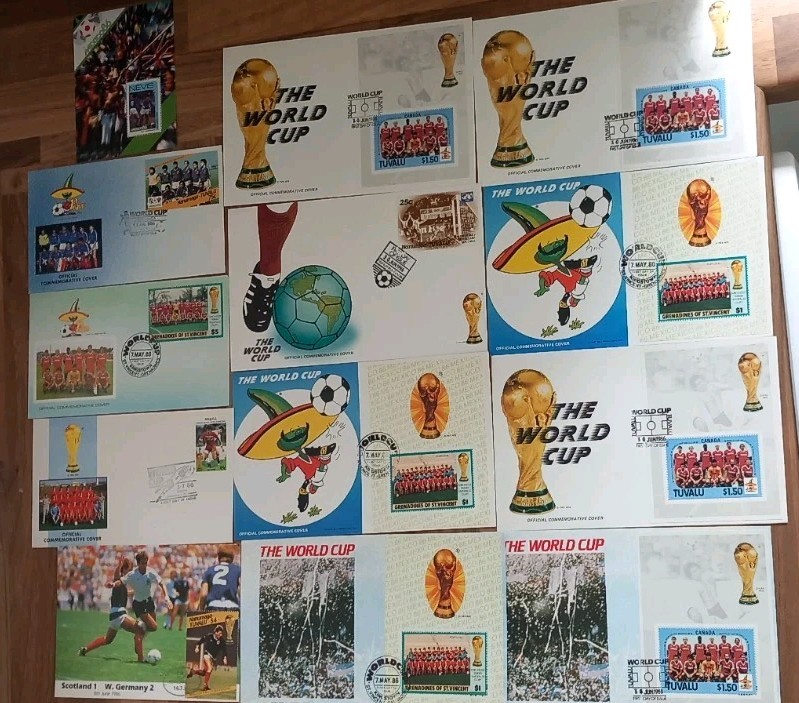 World Cup 1986 Official Commemorative Covers.