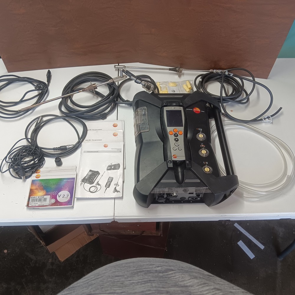Testo 350 Flue Gas Analyzer