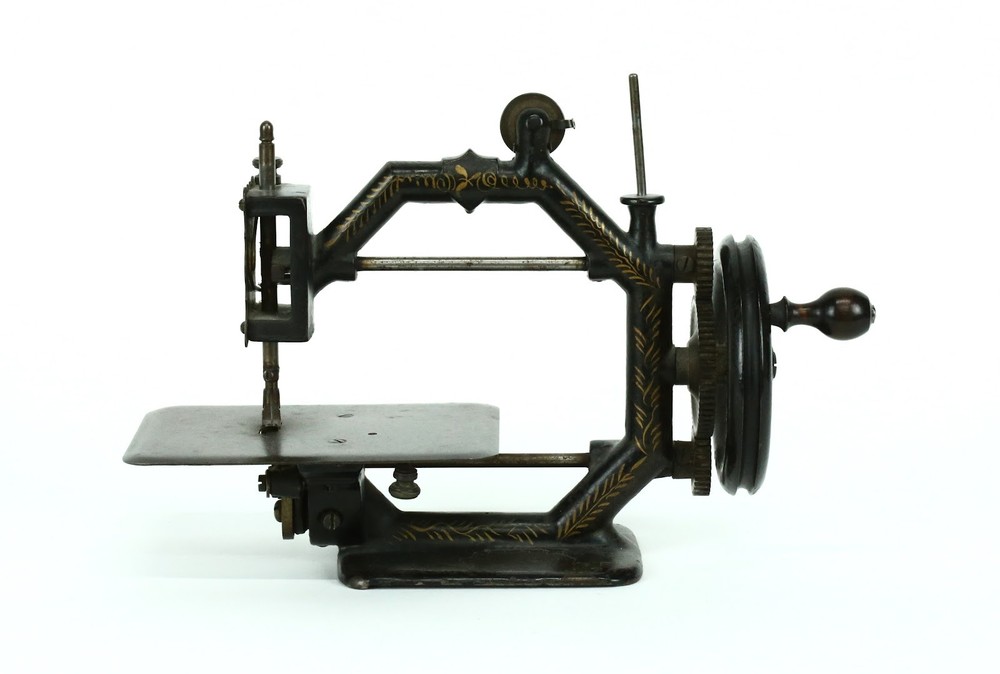 1870's Johnson Clark & Co Medal Sewing Machine, Octagonal