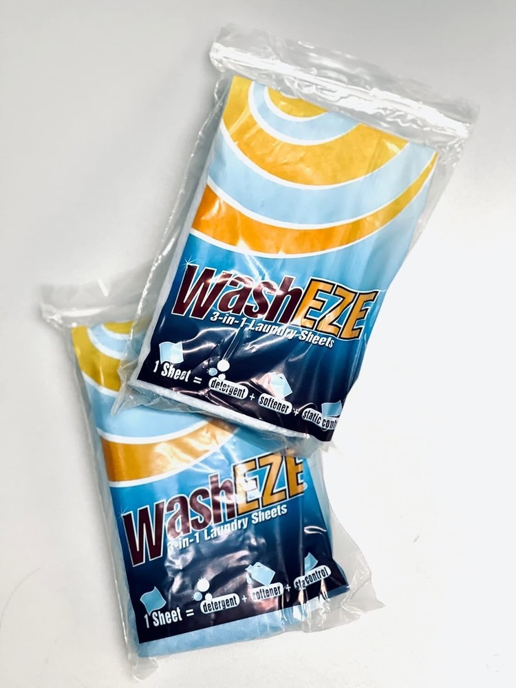 Travel Friendly Laundry Deternt Soap Sheet-No Scent Laundry