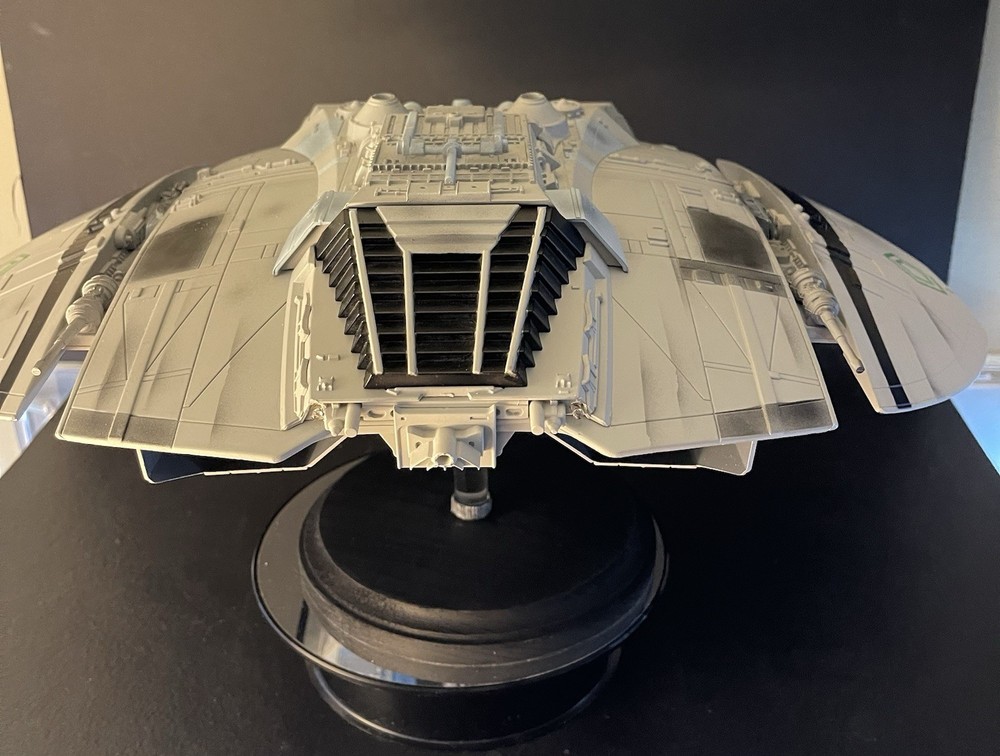 Moebius Battlestar Galactica Cylon, Raider Built, Painted And Lit