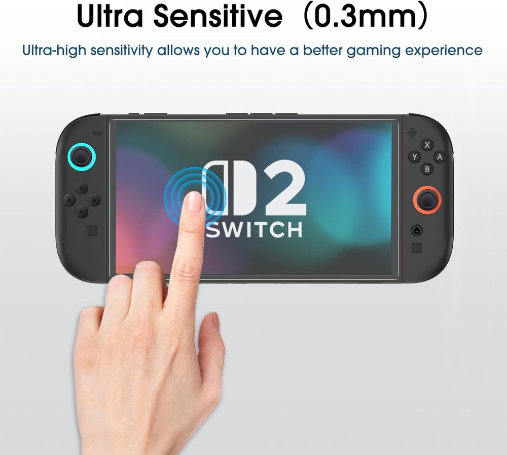 Auto-Alignment OneTouch for Nintendo Switch 2 Matte Finish Screen Protector 2025