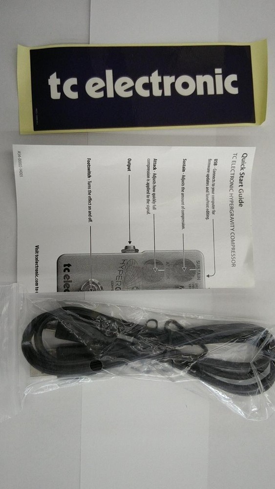 TC Electronic HYPERGRAVITY Compressor Pedal