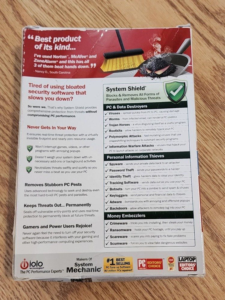 IOLO System Shield AntiVirus & AntiSpyware