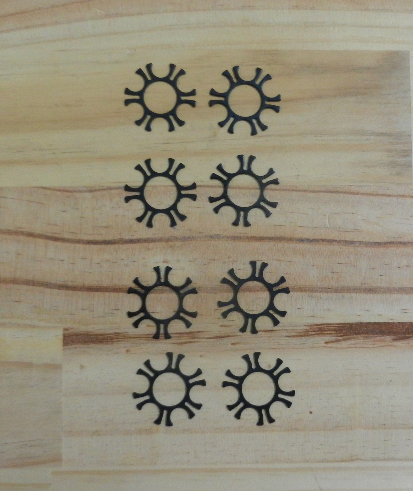 RP Ranch Products Full Moon Clips;  Holds 6 Rounds of 10mm;  8 Total;  FMC10-6